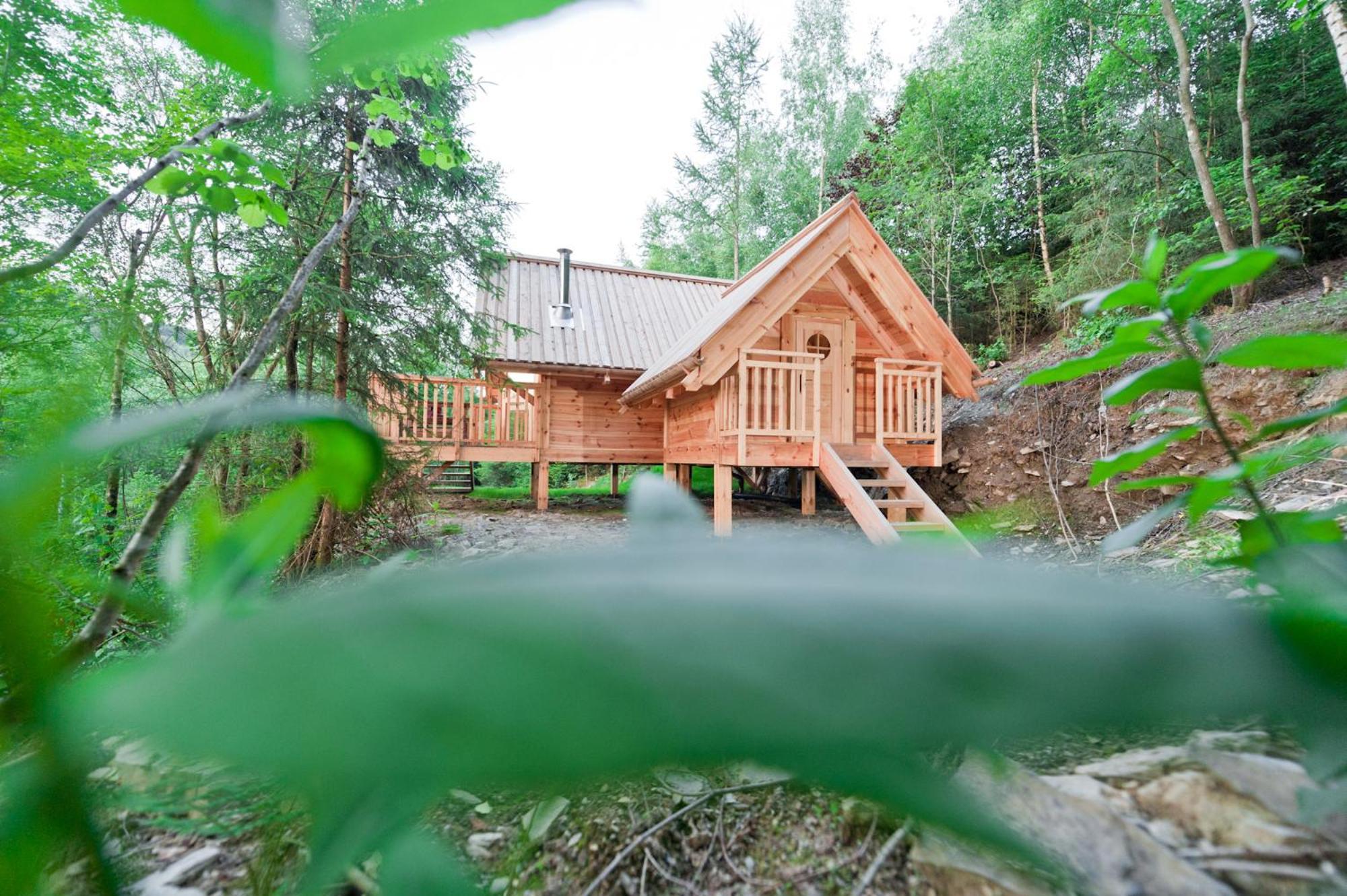 Les Cabanes De Rensiwez Mabompre エクステリア 写真