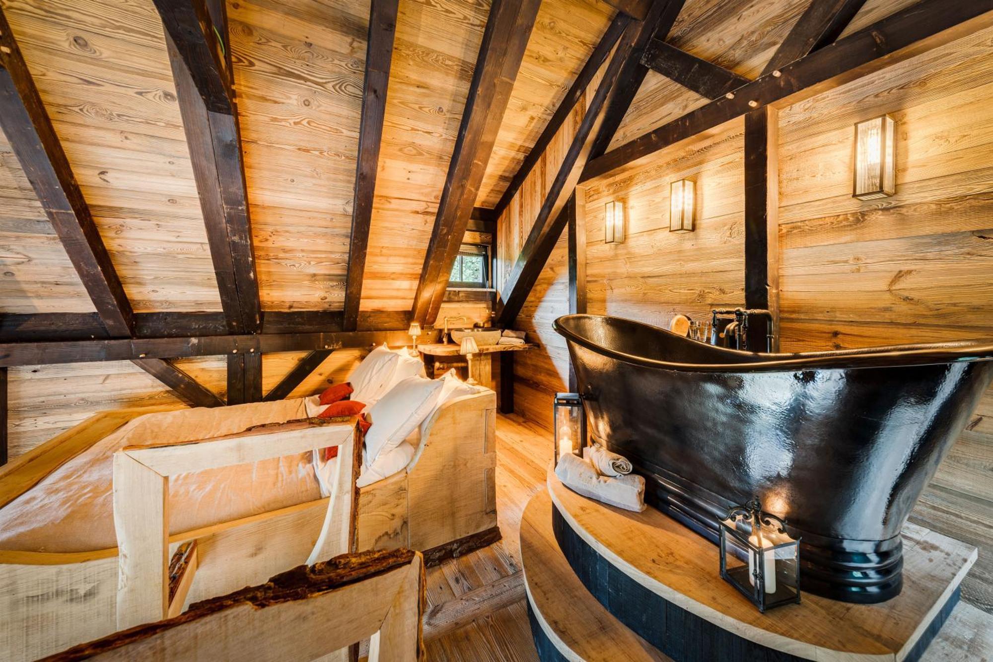 Les Cabanes De Rensiwez Mabompre エクステリア 写真