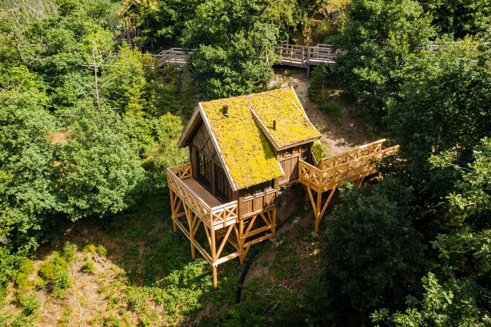 Les Cabanes De Rensiwez Mabompre エクステリア 写真